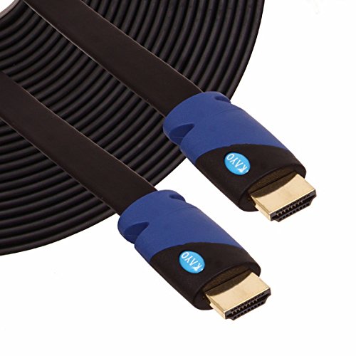 Cable HDMI plano de 40 pies soluciona problemas de espacio y ruido visual en formatos 4K 3
