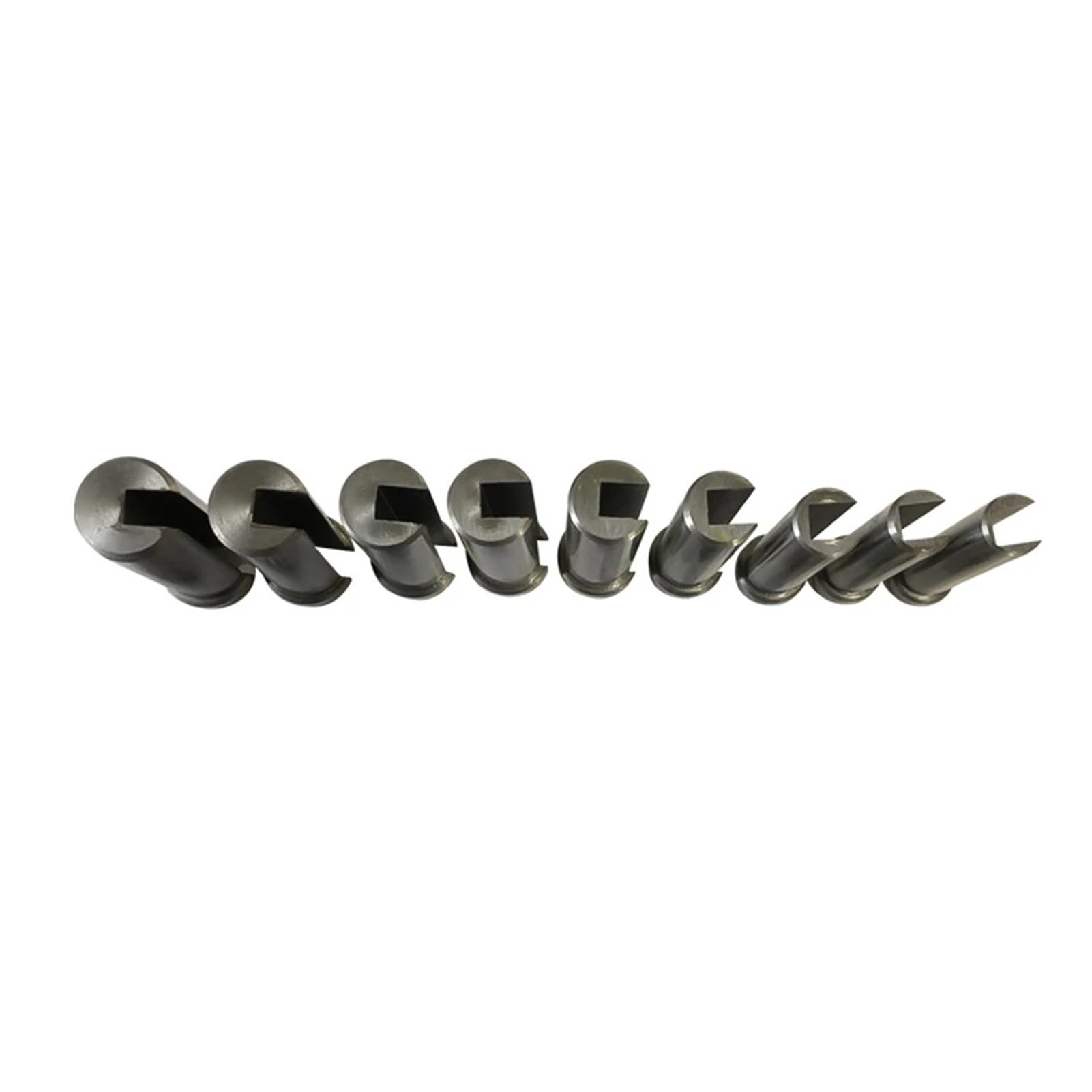 VARNOK Keilnut-Räumwerkzeug Keilnut-Räumnadel Typ B Buchsen 12-30 mm C-Typ 18-30 mm Buchse for Räumnadeln 19C 23.6x63mm