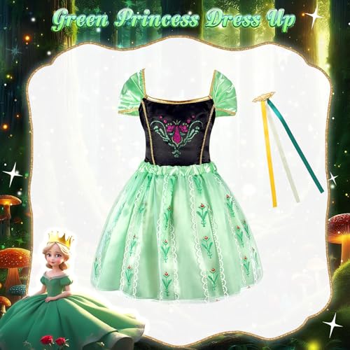 Disfraz de Princesa para Niñas Pequeñas con Capa y Accesorios miniatura 4