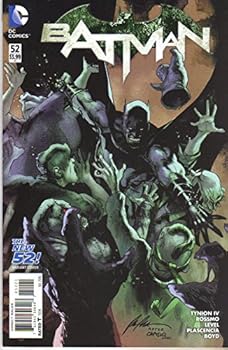 Comic Batman 52 The New 52 variant cover Book