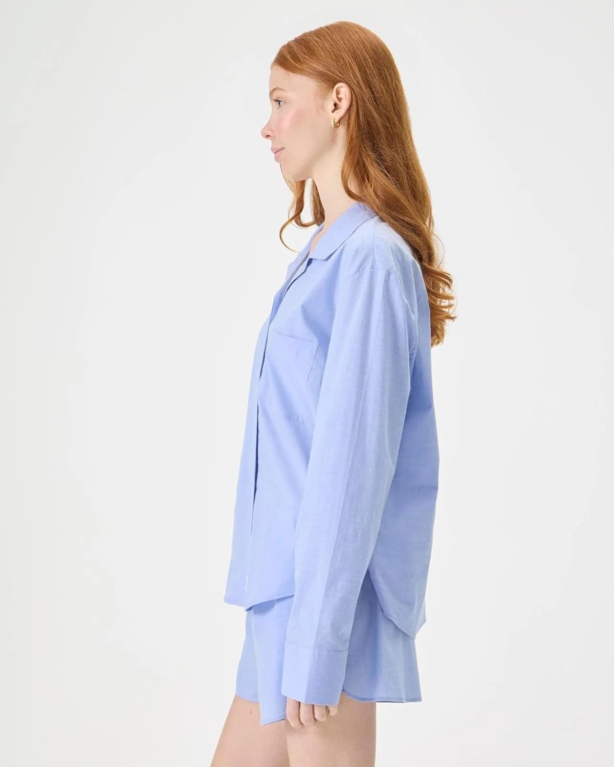 florence by mills womens Long Sleeve Sleep Shirt - Image 3
