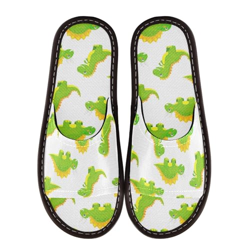 CHIFIGNO Women and Men Lightweight Non-slip Open-toe Spa Shoes for Outdoor and Bathroom Size 5.5-6