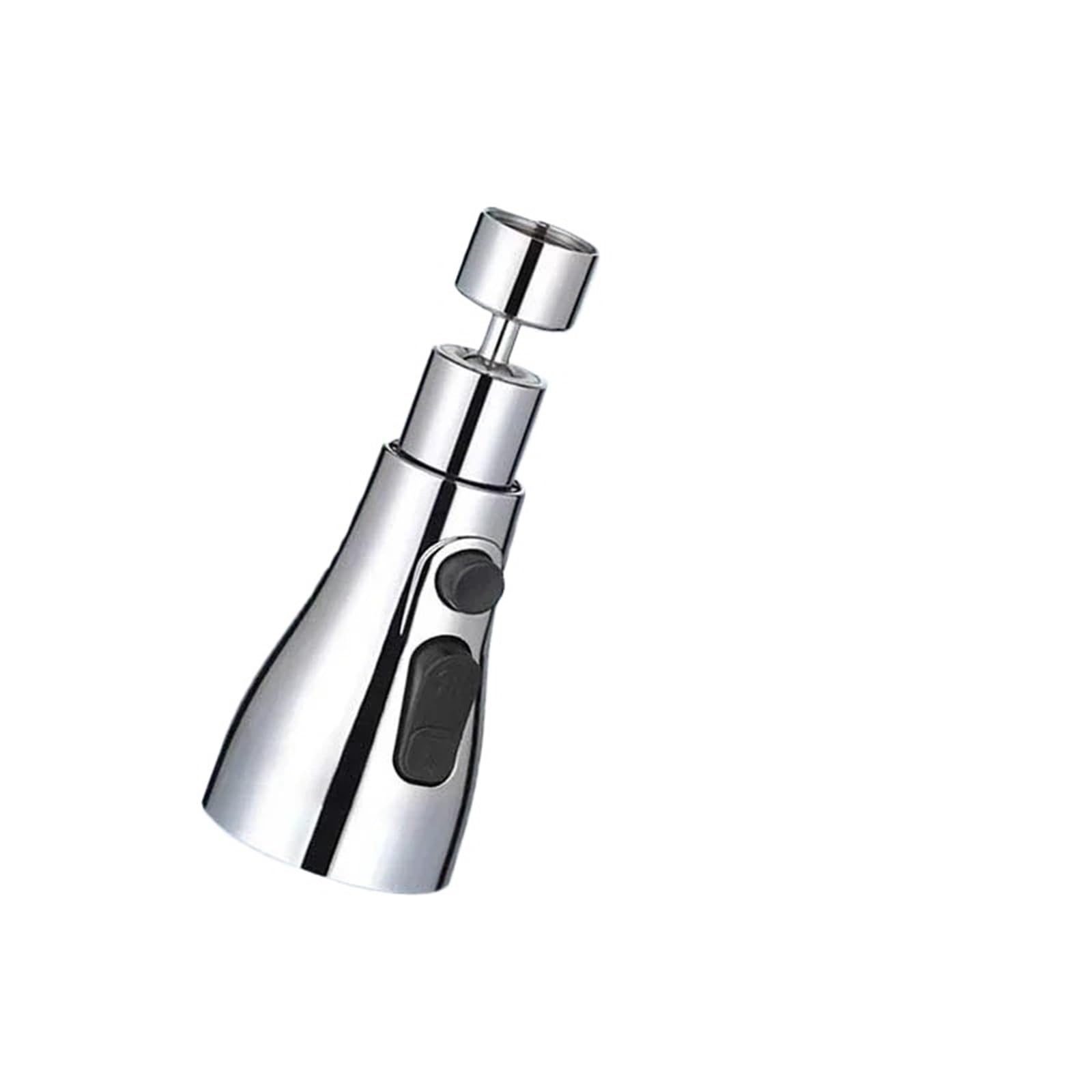 Bpabdeitr Men's Onecolor Multicolor Kitchen Bathroom Tap Spray Head 360 Rotation(Onecolor)