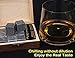 Whiskey Stones Gift Set Pack of 9 Whiskey Rocks in Engraved Wooden Gift Box, for Dad/Whisky/Bourbon Drinker, Men/Women Birthday Present, Barleo Malt°