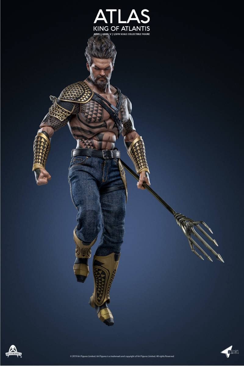 Amazon.co.jp: ART FIGURES 1/6 ATLAS KING OF ATALNTIS 未開封 AI-005