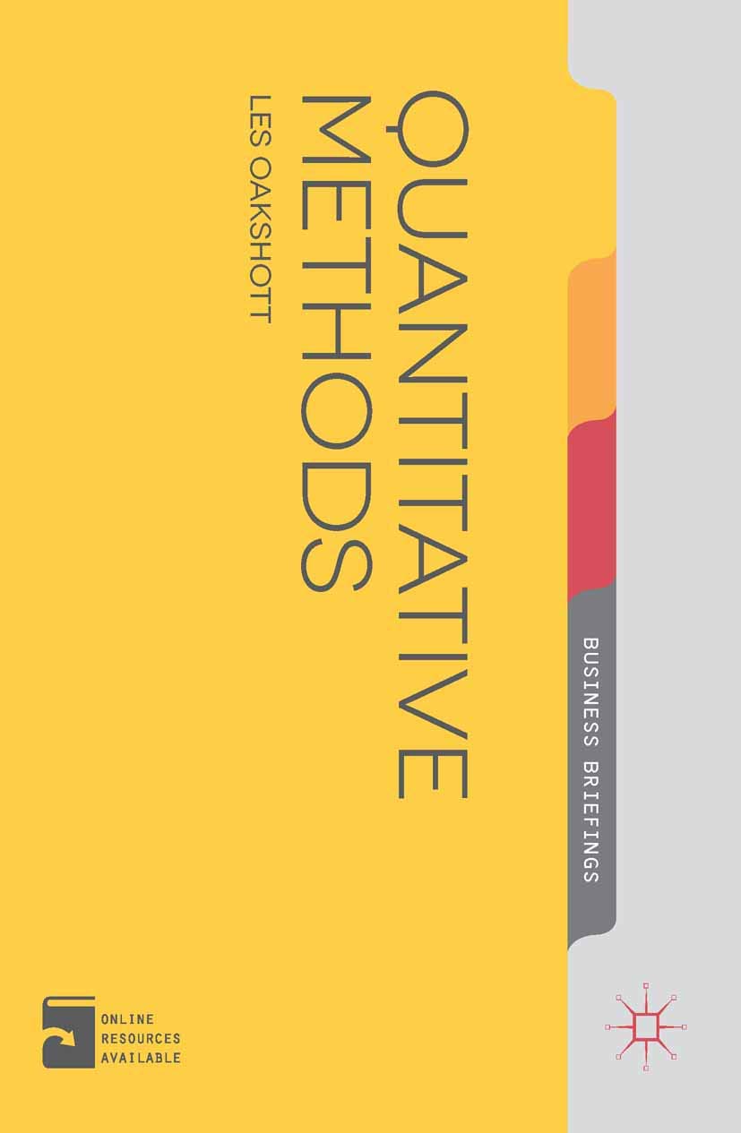 Quantitative Methods (Macmillan Business Briefing, 5)