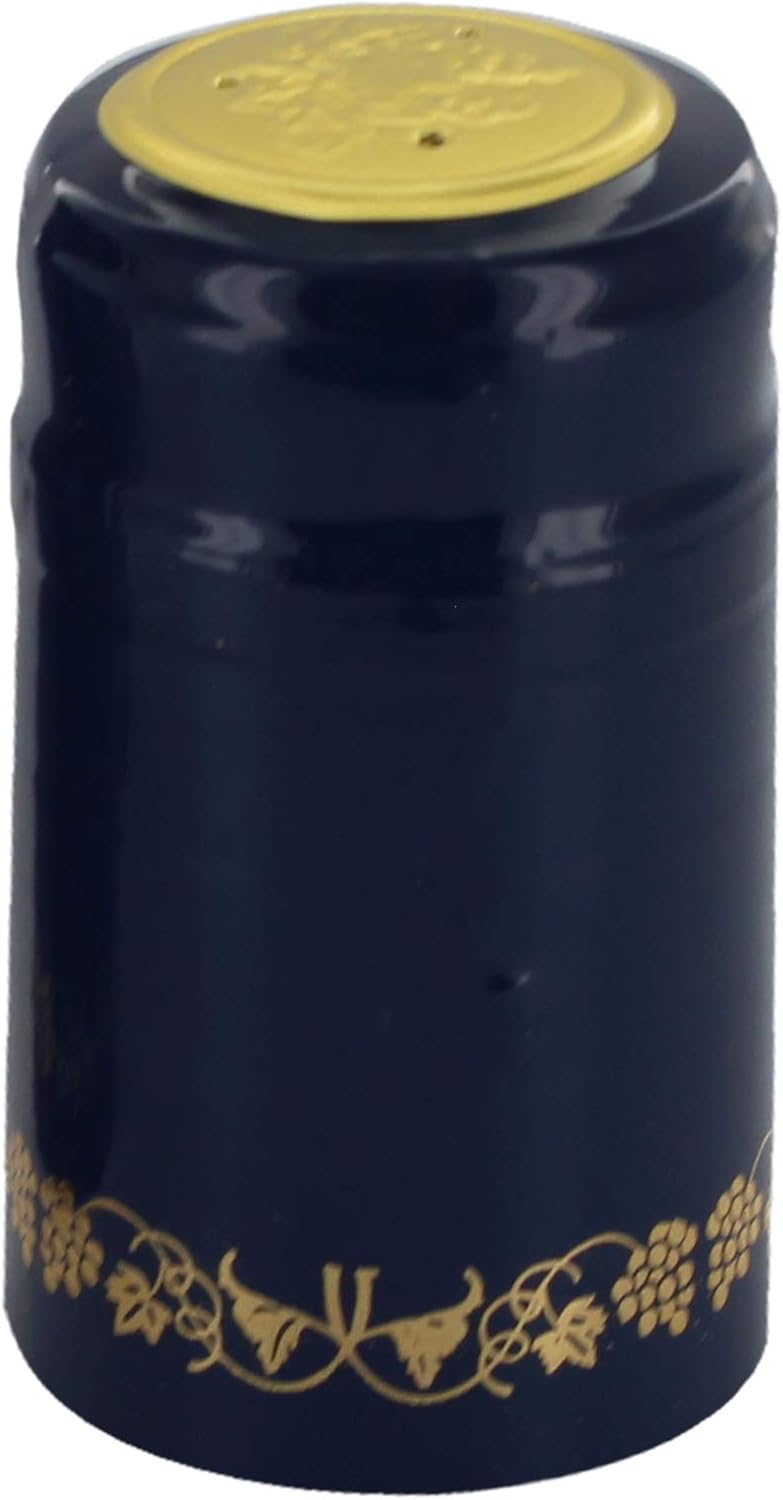 Home Brew Ohio Blue With Gold Grapes PVC Shrink Capsules 8000 count