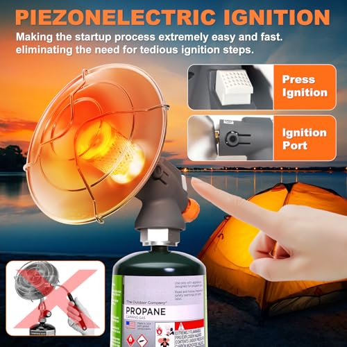 Portable Propane Heater 8500 BTU