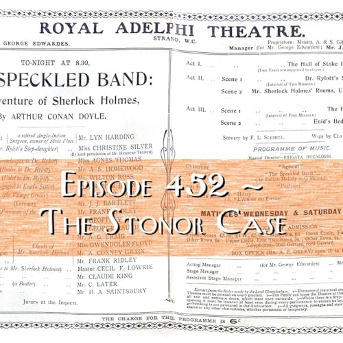 『The Stonor Case』のカバーアート