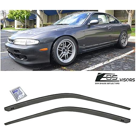 Amazon Com Extreme Online Store For 1995 1998 Nissan 240sx S14 Eos Tape On Smoke Tinted Side Vent Window Deflectors Rain Guards Automotive Amazon Com Extreme Online Store For 1995 1998 Nissan 240sx S14 Eos Tape On Smoke Tinted Side Vent Window Deflectors Rain Guards Automotive