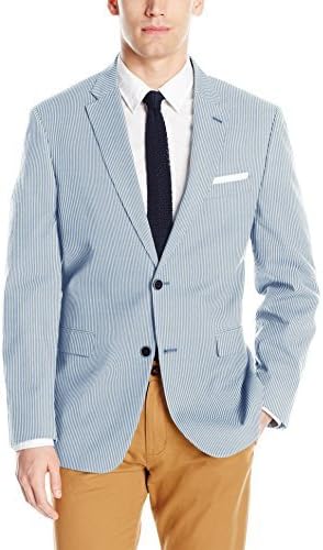 Tommy Hilfiger mens Two Button Pinstripe Blazer