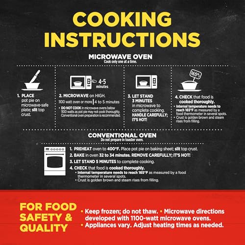 Image of Banquet Chicken Pot Pie, Frozen Pot Pie Dinner, 7 oz.