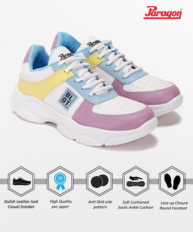 PARAGON Women Casual Walking Shoes | Stylish Outdoor Shoes | Daily & Occasion Wear | Smart & Trendy | Comfortable Cushioned Soles 4 51GyQ45TDZL