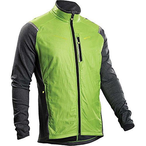 Chaqueta SUGOi Alpha Hybrid para ciclismo hombre L verde miniatura 1
