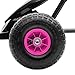 Aosom Kids Pedal Go Kart Ride-on Toy with Ergonomic Comfort, Pedal Car with Tough, Wear-Resistant Tread, Go Cart Kids Car for Boys & Girls with Suspension System, Safety Hand Brake, Ages 5-12, Pink