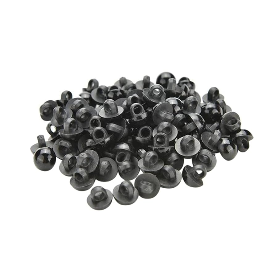 ⬛️アイマスク、ゴム★⬛️材料パーツ刺繍生地、ハンドメイド用ぬいぐるみの黒目ボタン ⬛️アイマスク、ゴム☆⬛️材料パーツ刺繍生地、ハンドメイド用