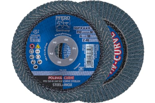 Disque à lamelles Pferd 67339 pour meulage radial et d'angle précis
