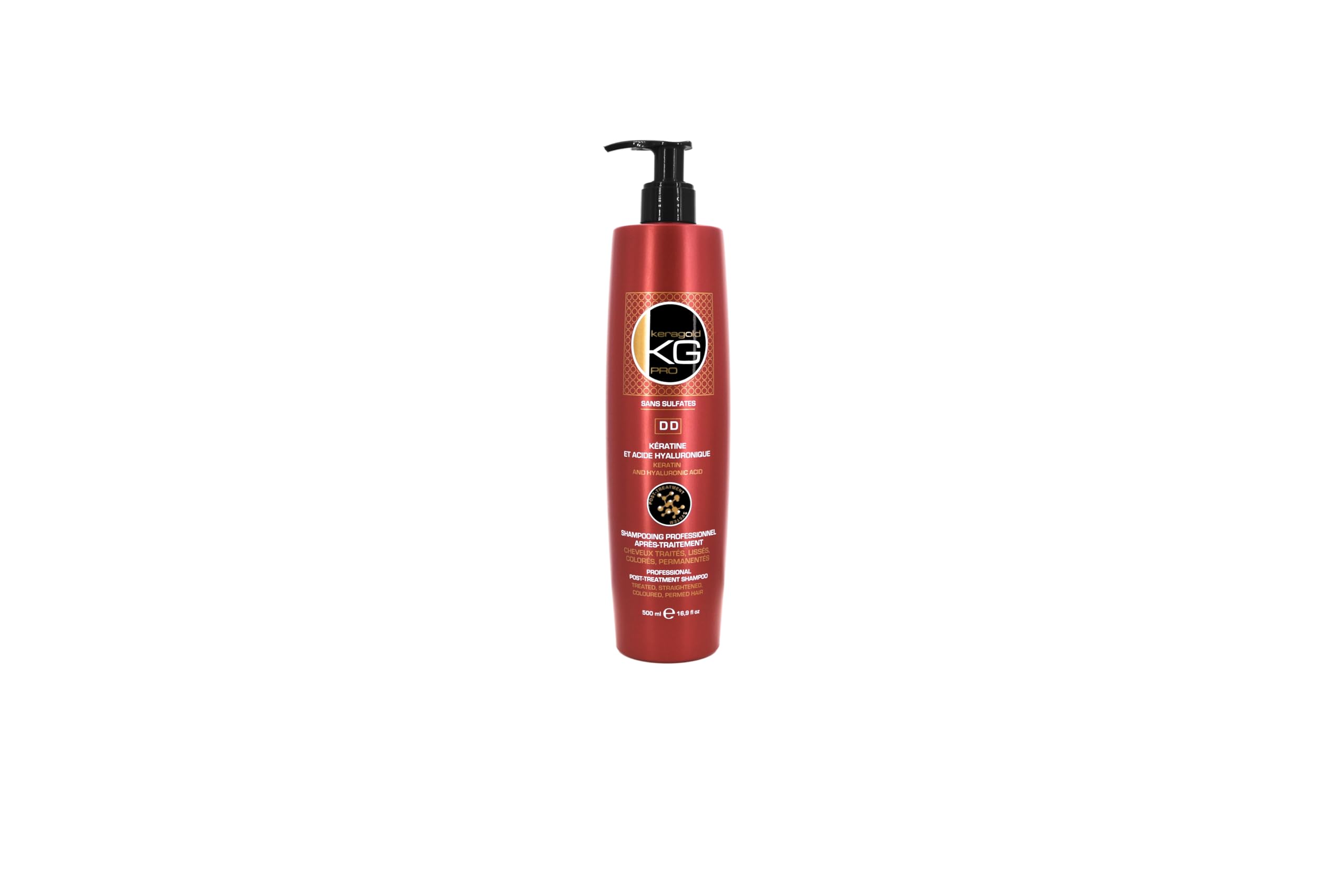 keragold Pro DD Sulfate Shampoo with Keratin/Hyaluronic Acid 500ml ? Pack of 1