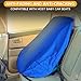 EcoNour Baby Car Seat Sun Shade Cover | UV Protection | Blue