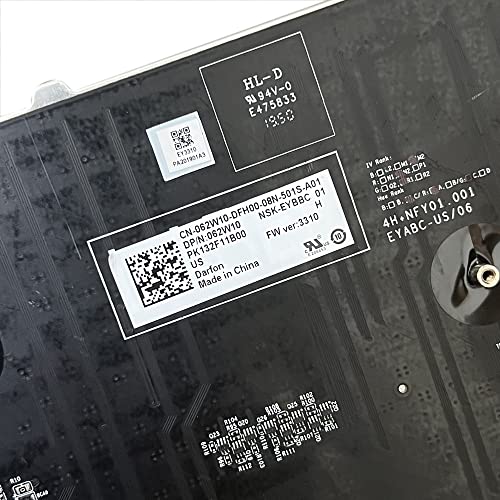 Clavier rétroéclairé Dell Alienware 17 R5 idéal pour jouer la nuit