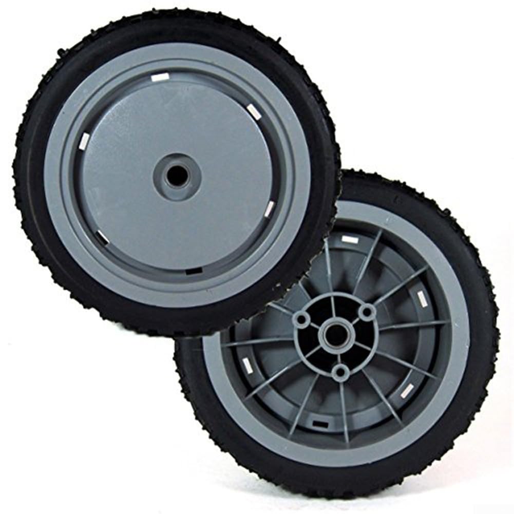 Rueda de repuesto para cortacésped TORO 107-3708, rueda de cortacésped compatible con TORO, rueda de cortacésped de empuje, equipo de jardín, rueda de repuesto para equipo de césped, 1-2 unidades (2