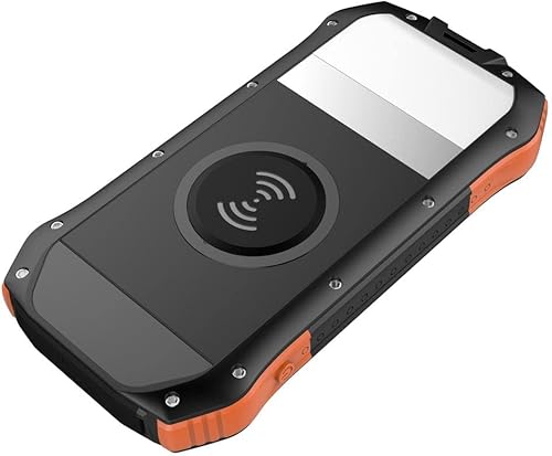 Miniatura 2 de BoxWave Cargador compatible con Samsung Galaxy S10e – Solar Wireless Rejuva PD Power Pack (16000 mAh), banco de energía de respaldo alimentado por