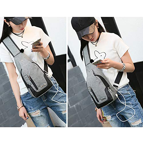 Bolso tipo sling pequeño para senderismo y uso diario miniatura 7