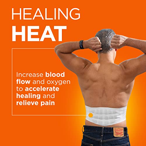 ThermaCare Portable Heating Pad, Lower Back and Hip Pain Relief Patches