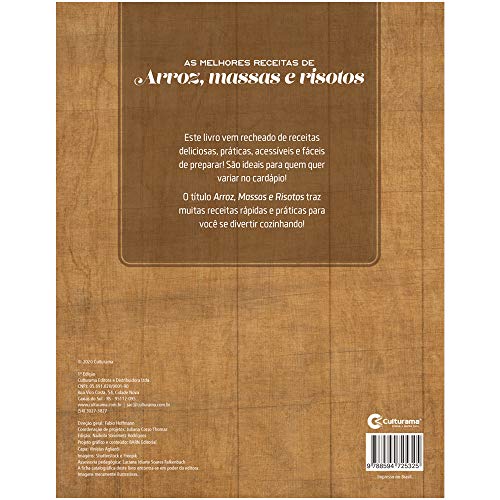 AS MELHORES RECEITAS DE ARROZ, MASSAS E RISOTOS
