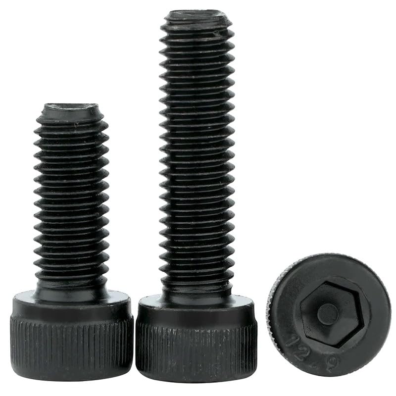 Tornillos de cabeza cilíndrica métricos, La cabeza hueca de acero negra 12,9 atornilla tamaños múltiples(UNC 5/16-18 x 2-1/4 thread)