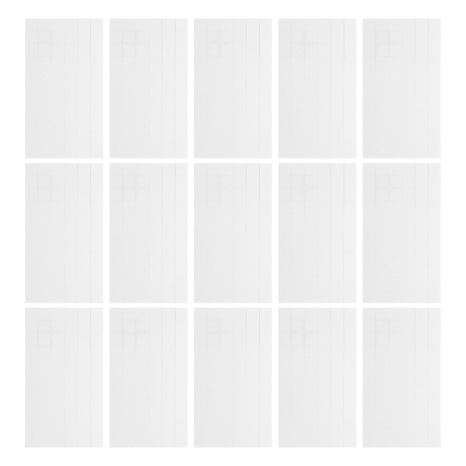 Healeved 75 Blatt Montageklebebandquadrate aus Schaumstoff für