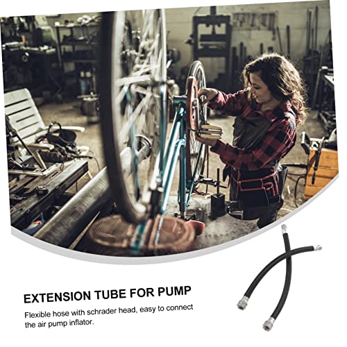 2 peças de mangueira de bomba de ar se acessórios de bicicleta bomba de substituição mangueira de ar