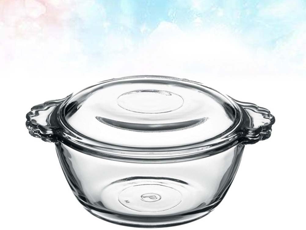 BESTOYARD 10 Oz Heat - Resistant Glass Steamed Egg Bowl with Lid - Microwave Safe, Ideal for Home Kitchen - Pudding, Milk Dessert & Meal Prep