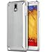 Note 3 Case, Galaxy Note 3 Case - ULAK Luxury Brushed Aluminum Chrome Hard Case Cover for Samsung Galaxy Note 3 Note III N9000 (Silver)