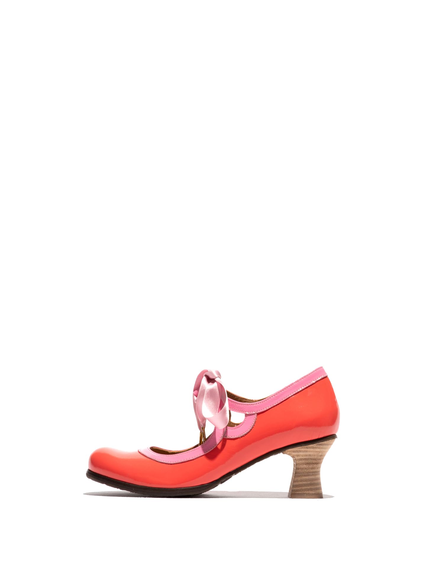 Fly London Women's BUPY464FLY Moccasin, Scarlet/Pink, 6 UK