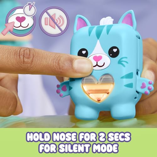 Nano-MALS Pawtricia The Blue Kitty, Electronic Pet Cat, 70+ Responses, Easter Basket Stuffers, Interactive Fidget Toys for Girls & Boys Ages 5+ by NANO-MALS - Image 6