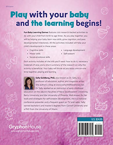 Fun Baby Learning Games: Activities to Support Development in Infants, Toddlers, and Two-Year Olds Paperback – June 1, 2018 - Image 3