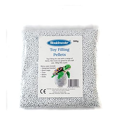 Mouldmaster Toy Filling pellets/Beads 500g, Off White, TF01 Cover