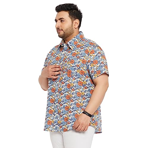 Image of Bigbanana Plus Size Men's Regular Fit Printed Shirt