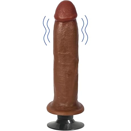 Vibrating Dildo 8 inch Huge Sex Toys
