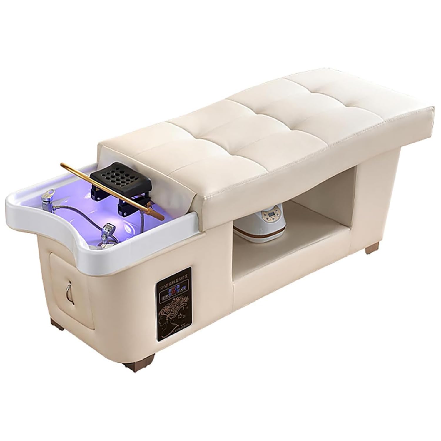Thai Massage Bed Multifunctional Shampoo with Water Circulation Fumigation Head Treatment Beauty Bed for Hair Salon Barber Shop