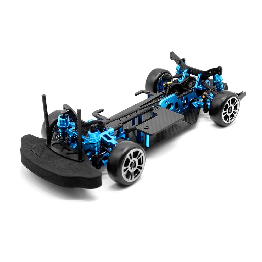 R3house URK カーボンシャーシ ラジコンgrk3希少ライトブルー Amazon | TRZX 合金とカーボン RC シャーシ シャフト ドライブ