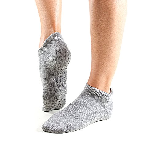 Image of TAVI Savvy Pilates Socks - Grip Socks for Women with Non-Slip Grips, Heel Tab, Arch Support, Wear for Yoga, Barre