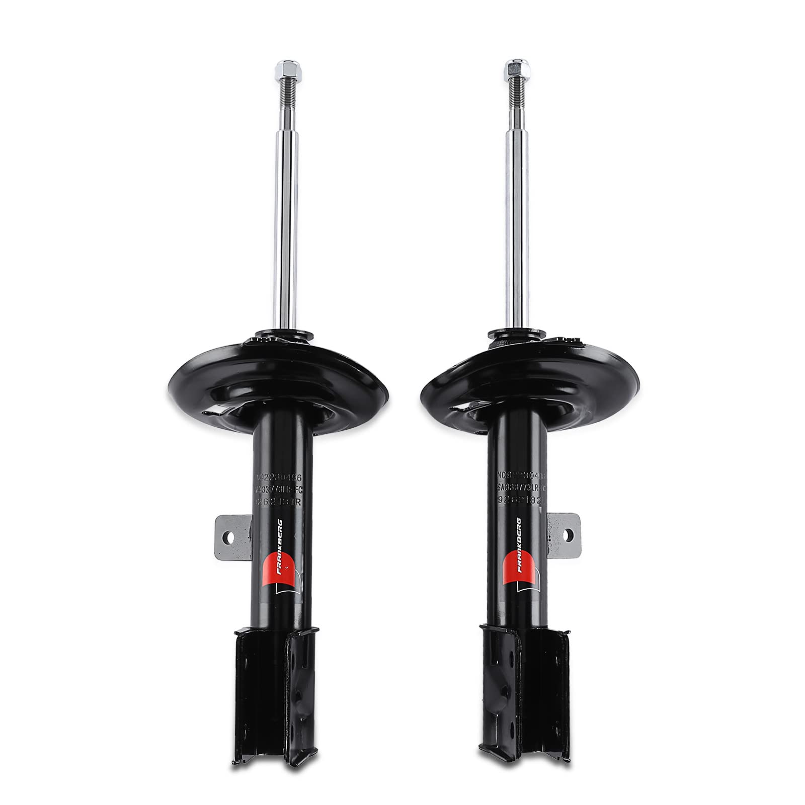 Frankberg 2 ammortizzatori anteriori 494mm Pressione del gas 5202XT | Compatibile con: C4 Picasso I MPV UD, C4 Grand Picasso I UA, 308 SW I 4E 4H, 308 CC 4B