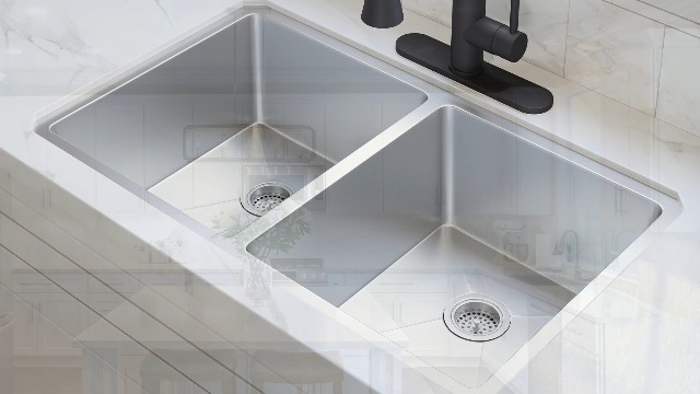 Colador para fregadero de cocina en acero inoxidable 304 miniatura 7
