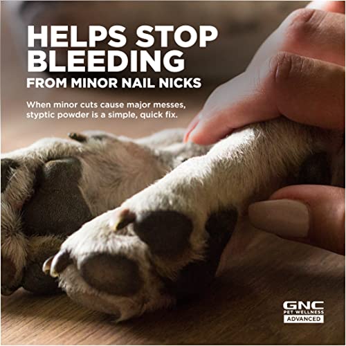 Gnc Pets Advanced Styptic Powder For Dogs | Styptic Powder For Dogs, Use For Nail Clipping | Stop Bleeding With Styptic Powder For Dogs | Dog Styptic Powder, 0.5 Oz #TOP2