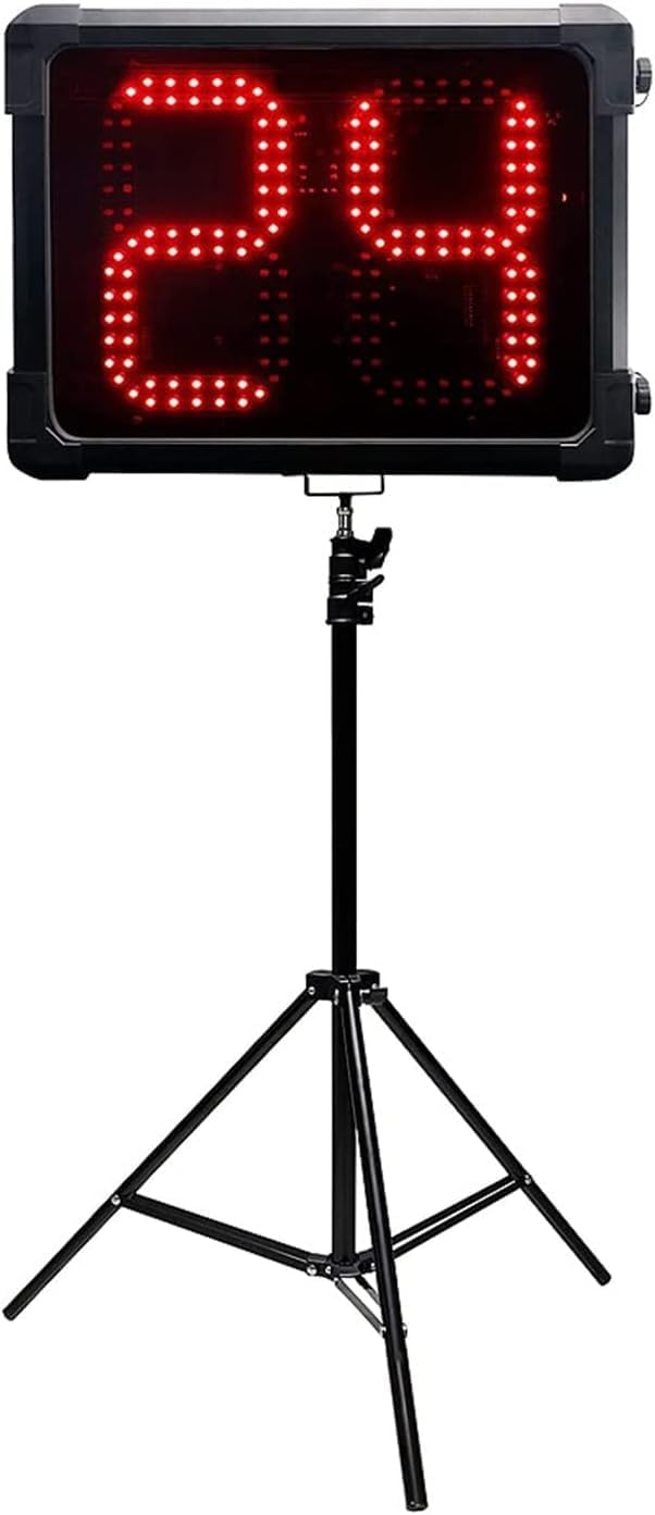 【VIPセール】Kanduo LEDデジタルスコアボード スコアボードとタイマー、リモコン付き電子ポータブルデジタルスコアボード、高輝度(Suit