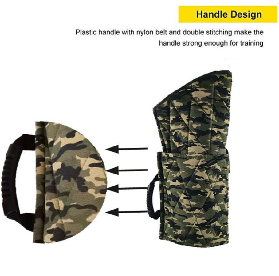 Luminexia Manchette Mordant Manches de Dressage de Chien en Chanvre Berger Allemand Manchon de Dressage de Chien Manchon Mordant Fournitures de Dressage