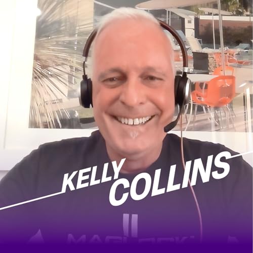 Kelly Collins got his big break standing in line for a hot dog.