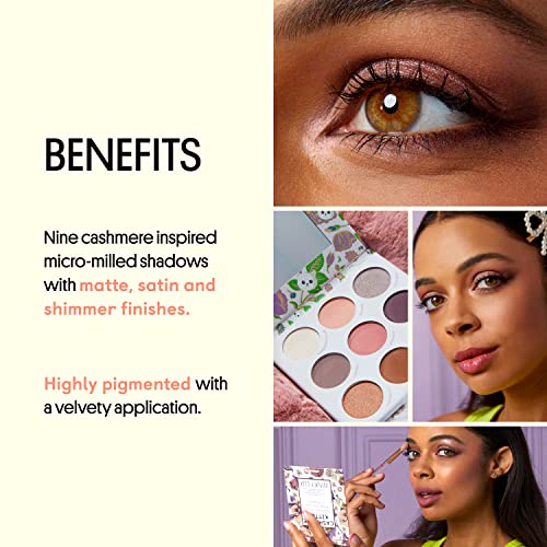 Winky Lux Cashmere Kitten Eyeshadow Palette, 9 Shades In Holographic, Matte, Satin & Shimmer Shades #TOP2